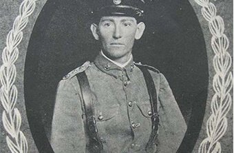 John Gordon Hides, who was killed in action